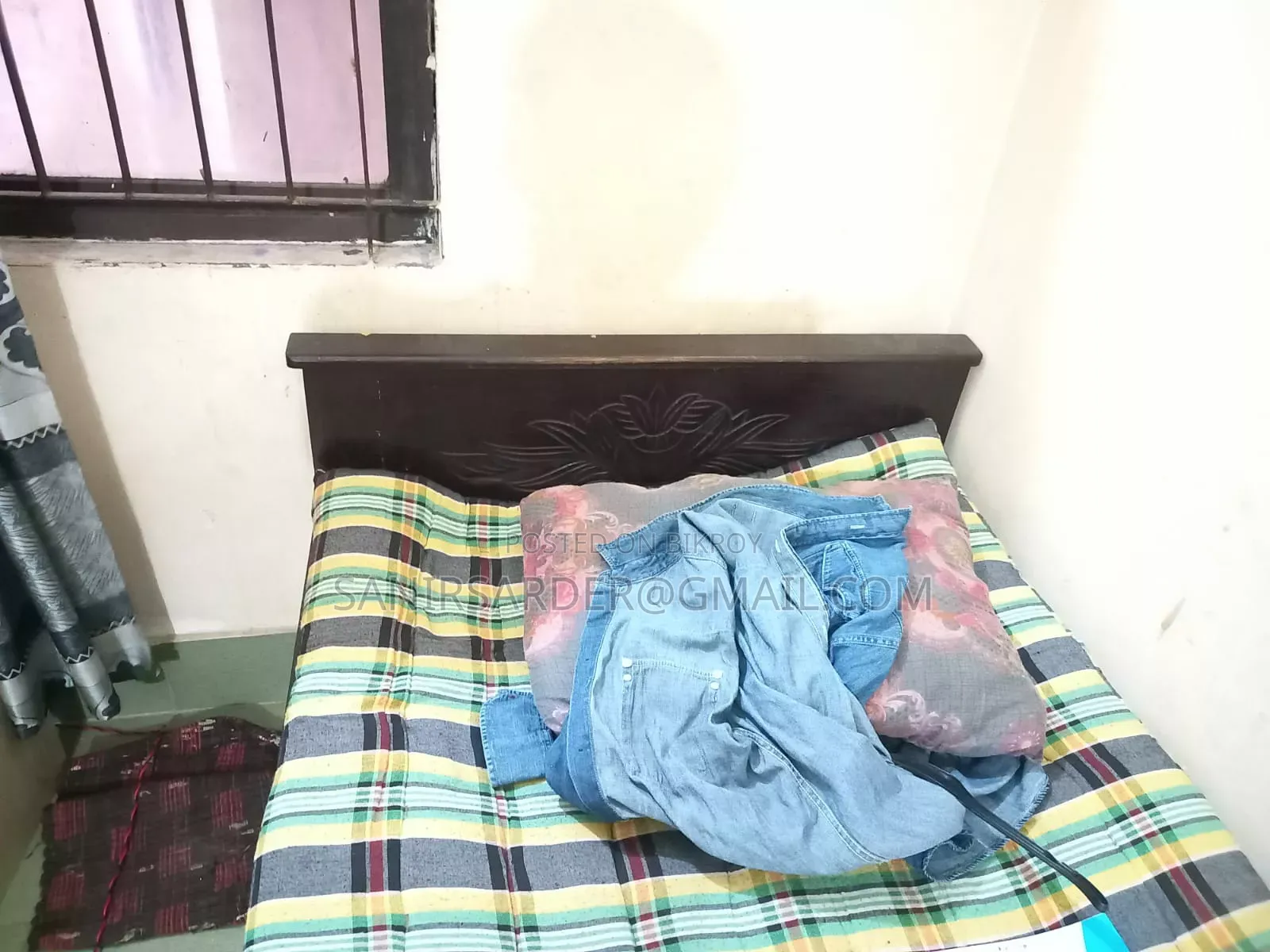 Single Bed and Computer Table for Sale