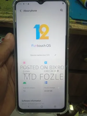 Vivo Y21 64 GB Black