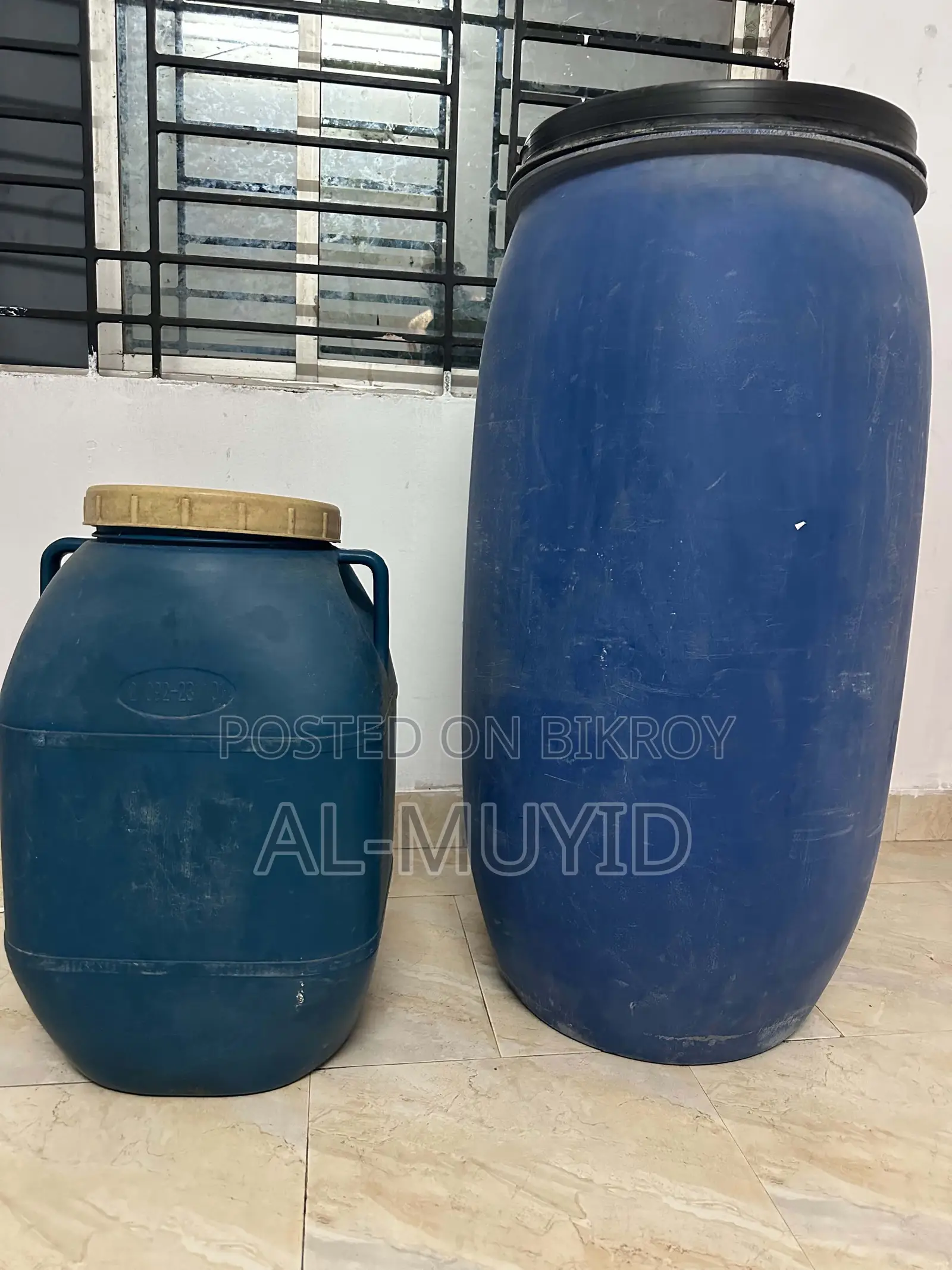 Water Storage Drum | Plastic Drum | Imported কেমিক্যাল ড্রাম