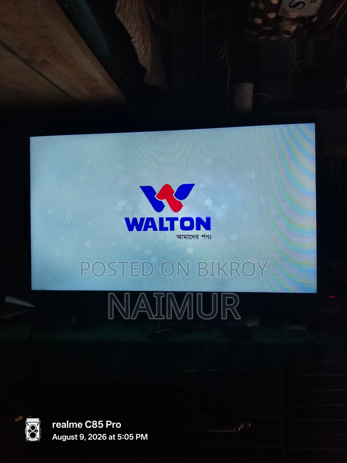 ভালো অরজিনাল Walton TV 32 " on Smart