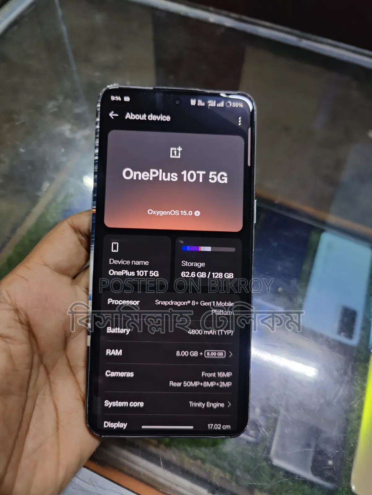 OnePlus 10T 128 GB Silver