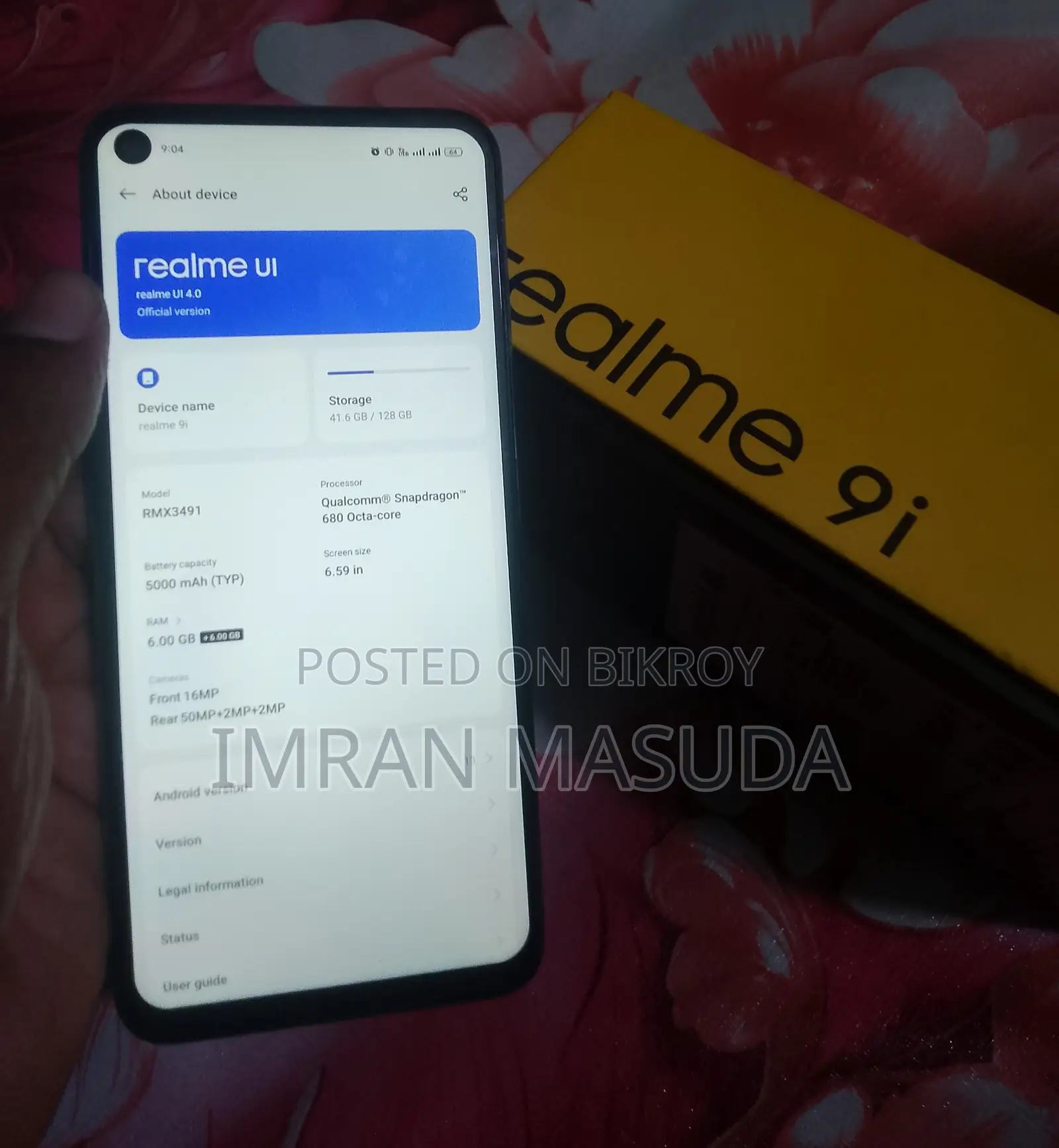 Realme 9i 128 GB Green