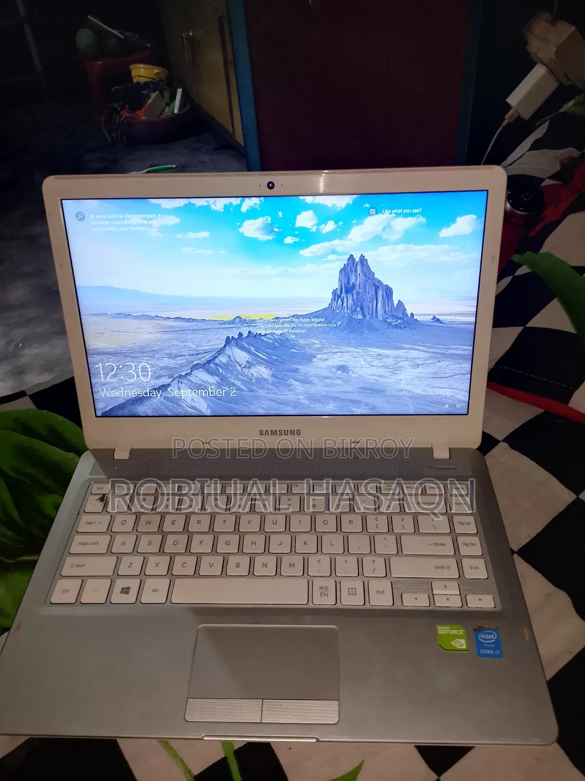 Laptop Samsung 8GB Intel Core i7 SSD 256GB