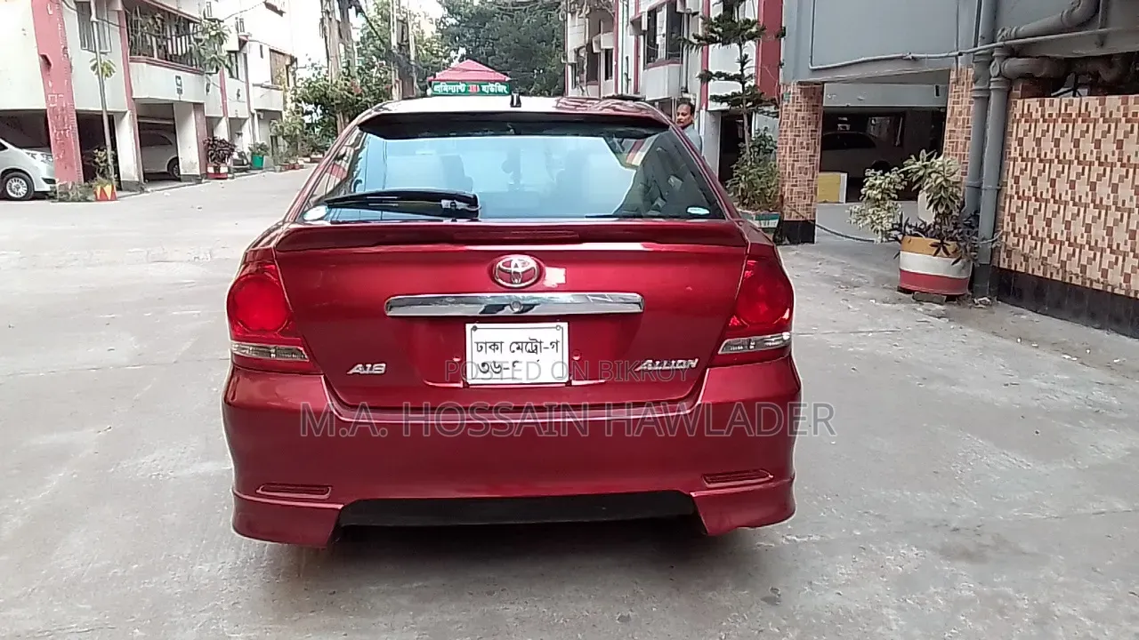 Toyota Allion 2004 Red