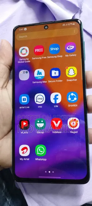 Samsung Galaxy F62 128 GB Purple