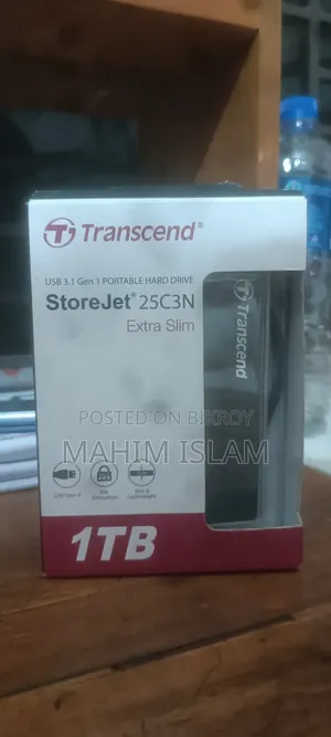 Transcend Portable Hard Drive (1TB)