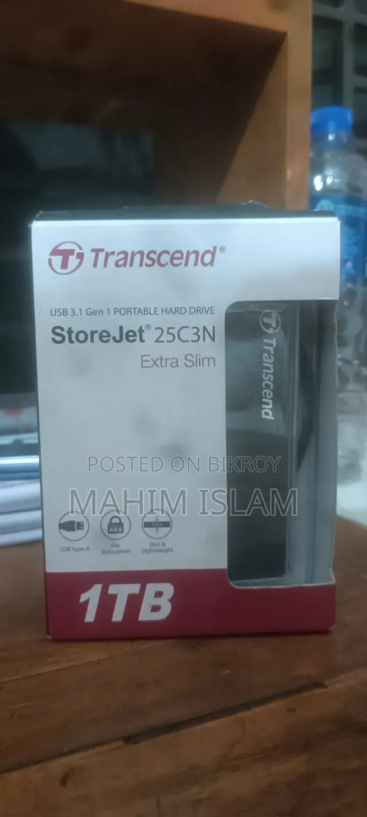 Transcend Portable Hard Drive (1TB)