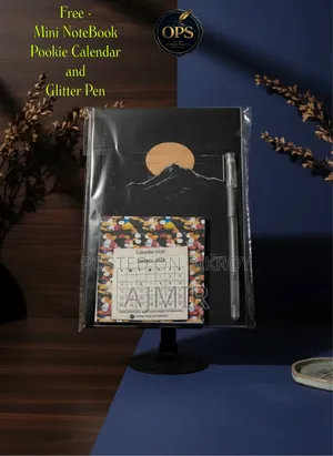 Primium Black Signature Notebook (With Free Gift 🎁 Items)