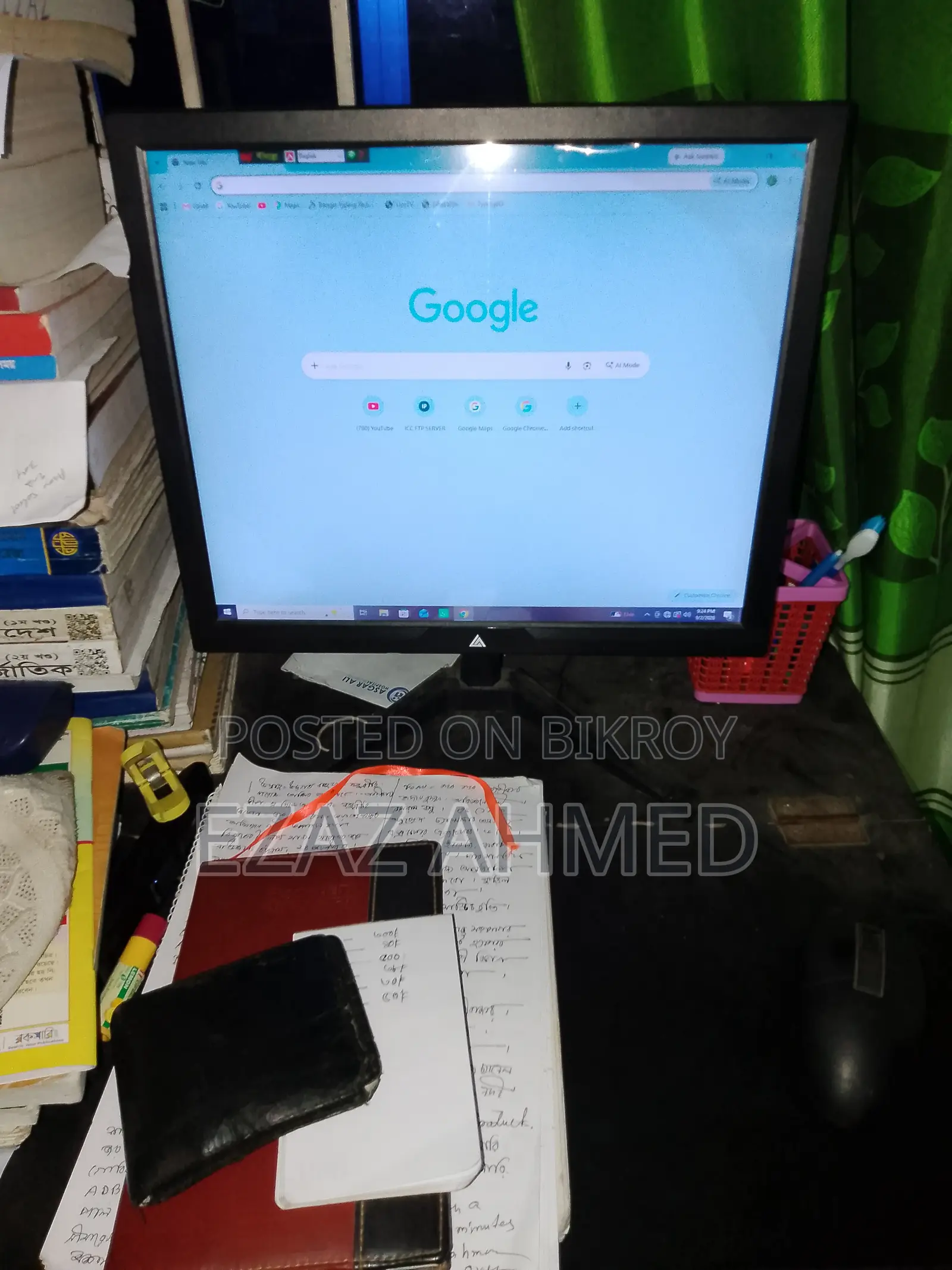 Desktop Computer Gigabyte GB-BACE-3000 4GB Intel Core i3 SSD 256GB