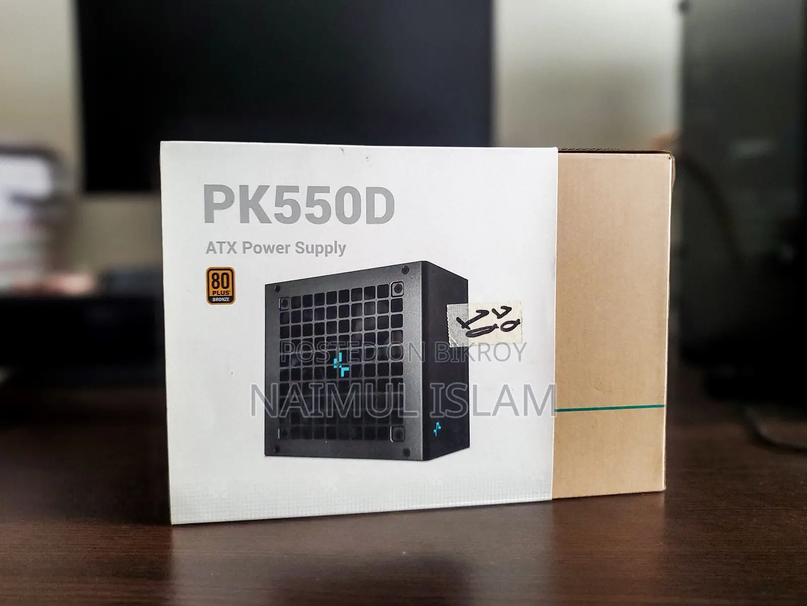 DeepCool PK550D 550 Watt 80 PLUS Bronze Power Supply