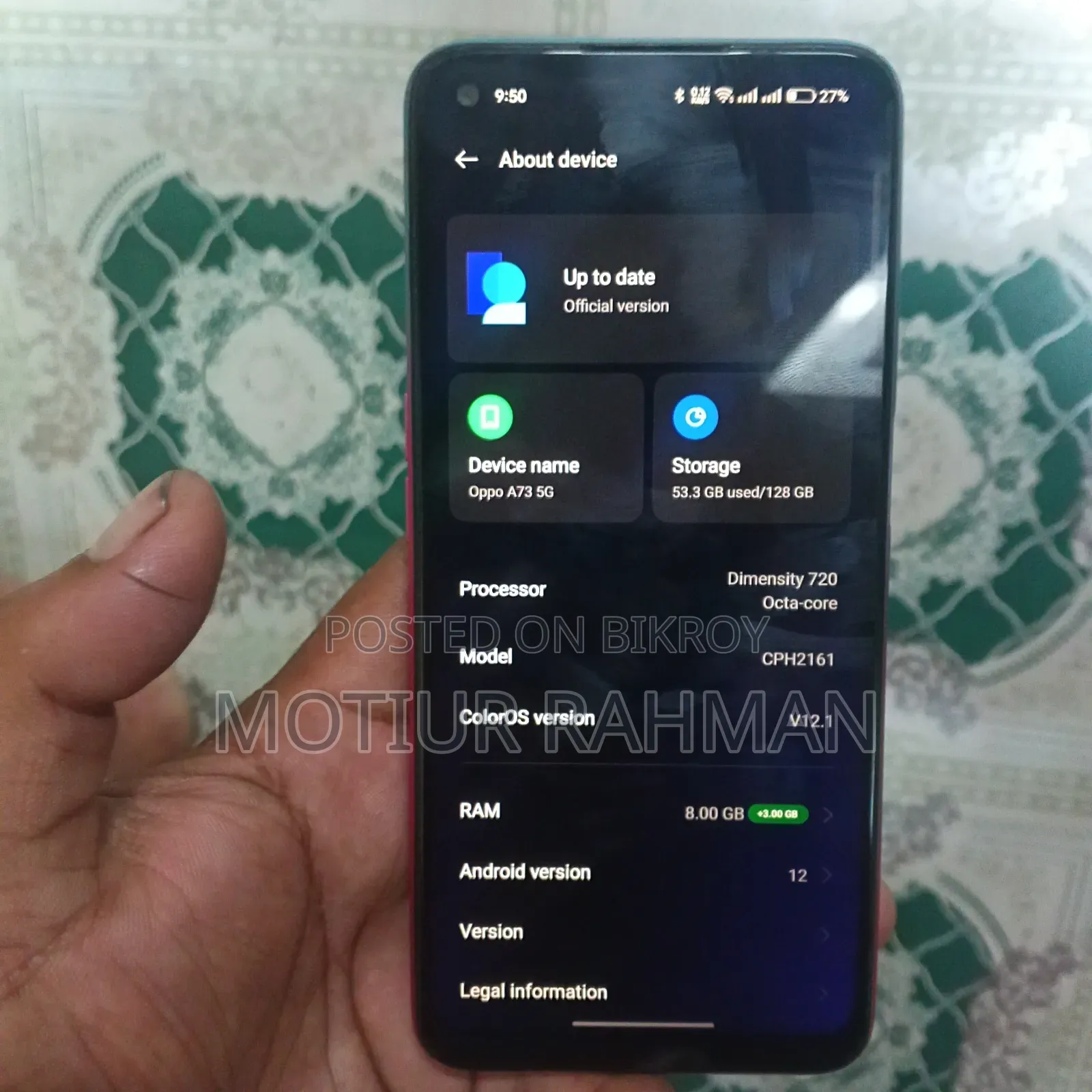 Oppo A73 5G 128 GB