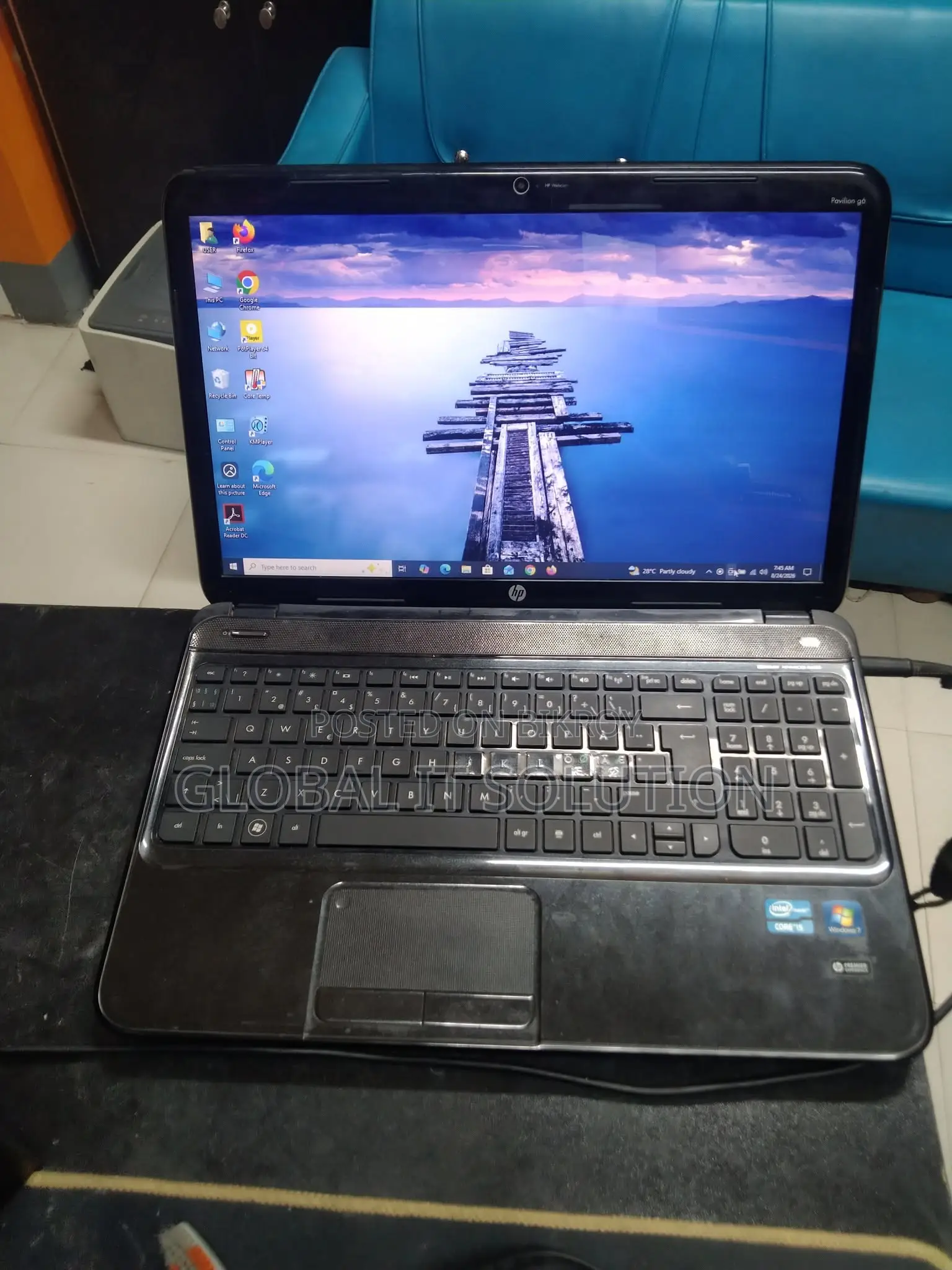Laptop HP Pavilion G6 8GB Intel Core i5 SSD 128GB