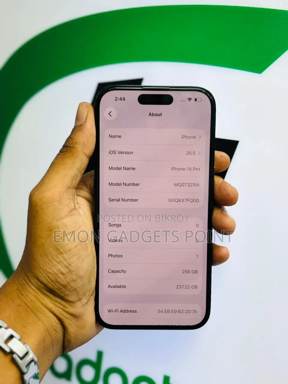 Apple iPhone 14 Pro 256 GB Black