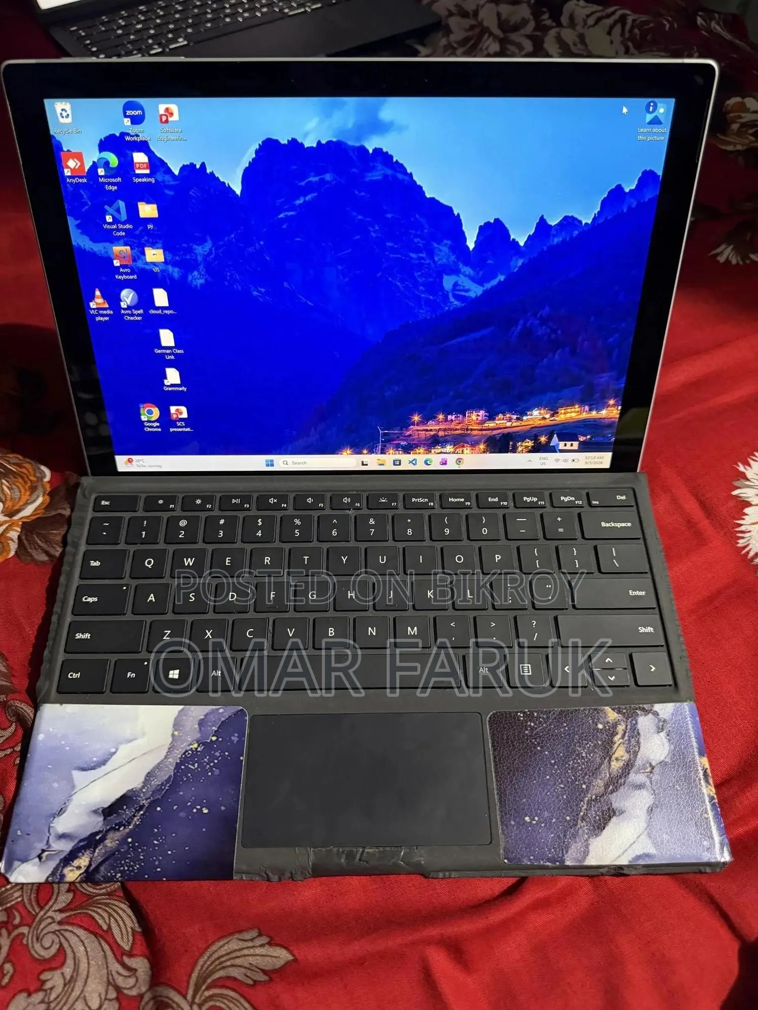 Laptop Microsoft Surface Pro 7 16GB Intel Core i5 SSD 256GB