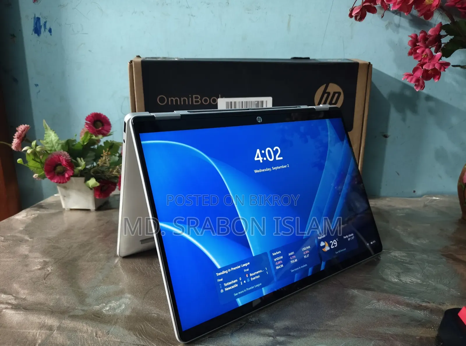 HP OmniBook 5 Flip 14-fp0023dx Laptop 16GB Intel Core 7 SSD 512GB