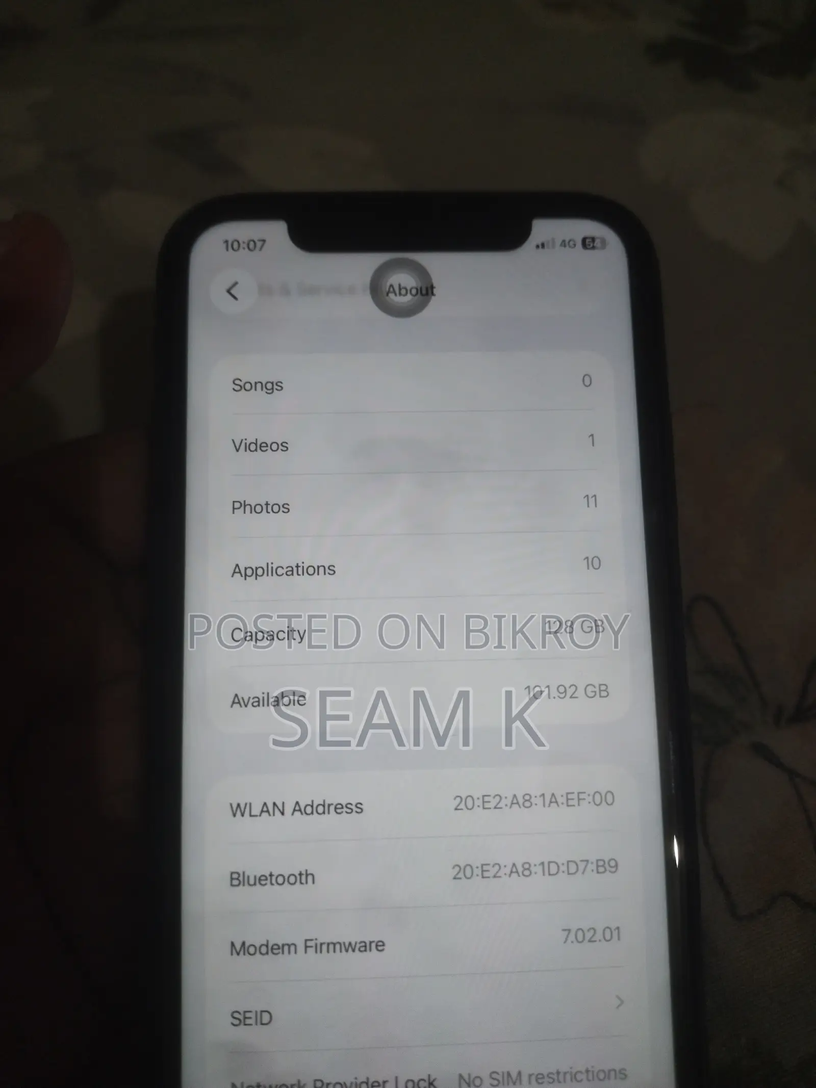 Apple iPhone 11 128 GB Black