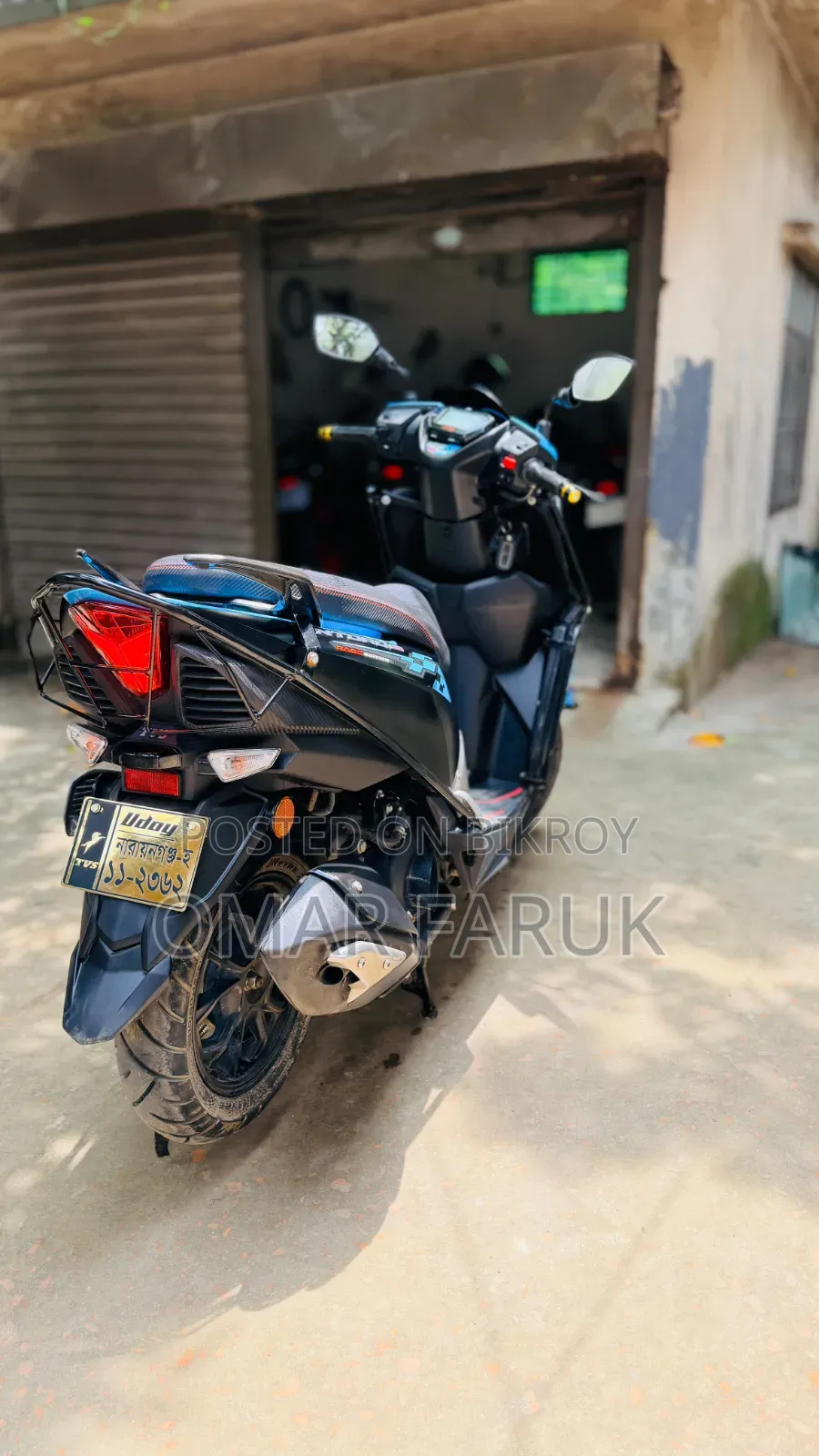 New TVS Ntorq 125 2026 Blue