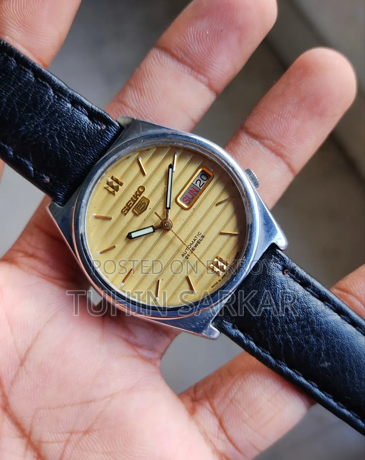 Vintage Seiko 5 Automatic Watch