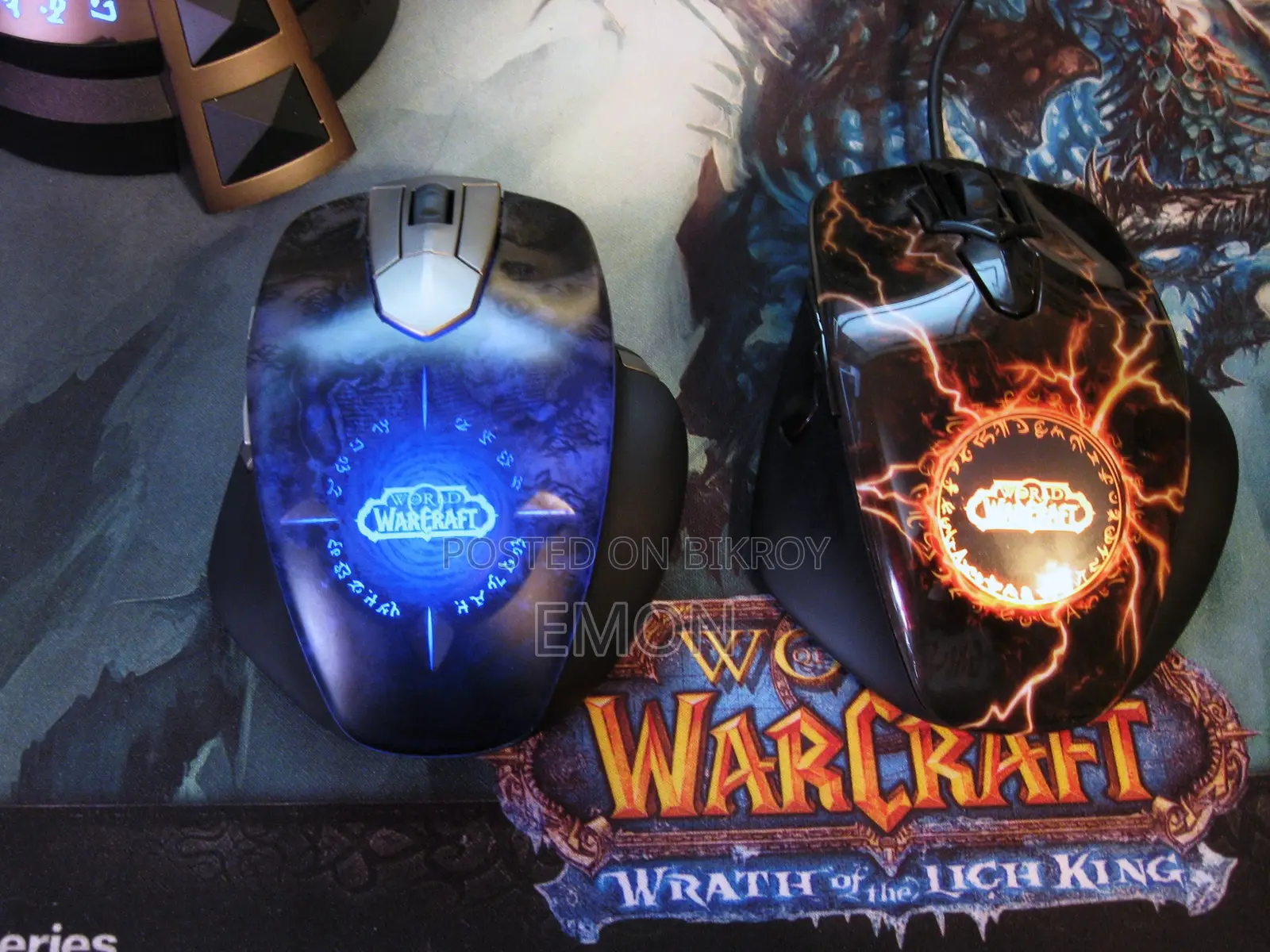 SteelSeries World of Warcraft Legendary Edition MMO Gaming Mouse