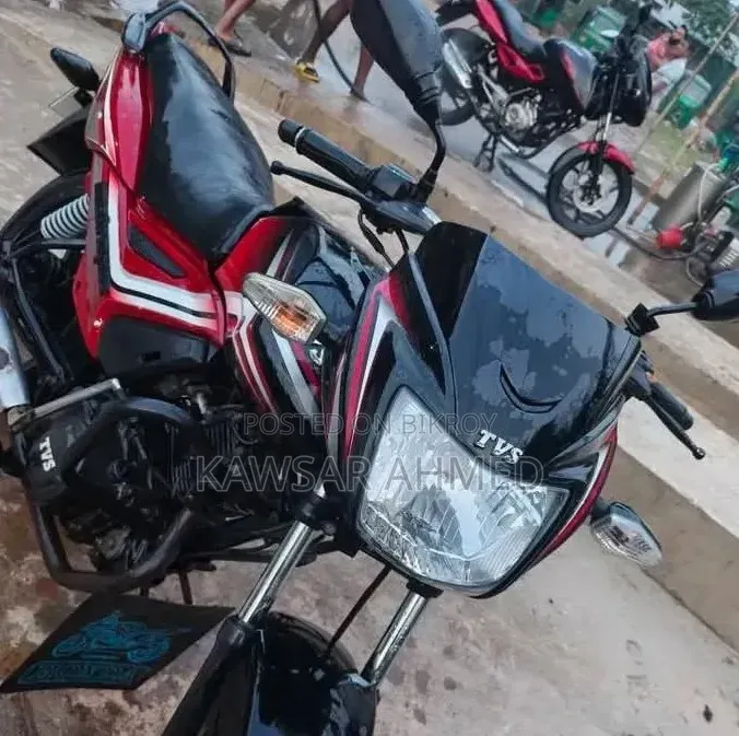 TVS Metro Plus 2023 Red