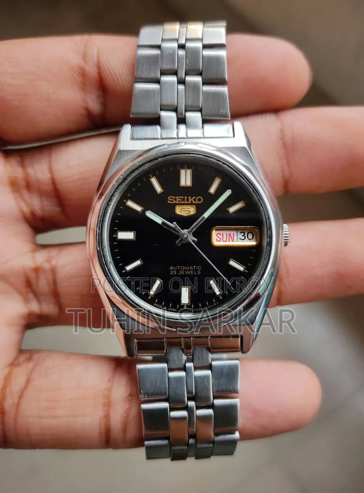 Vintage Seiko 5 Automatic Watch
