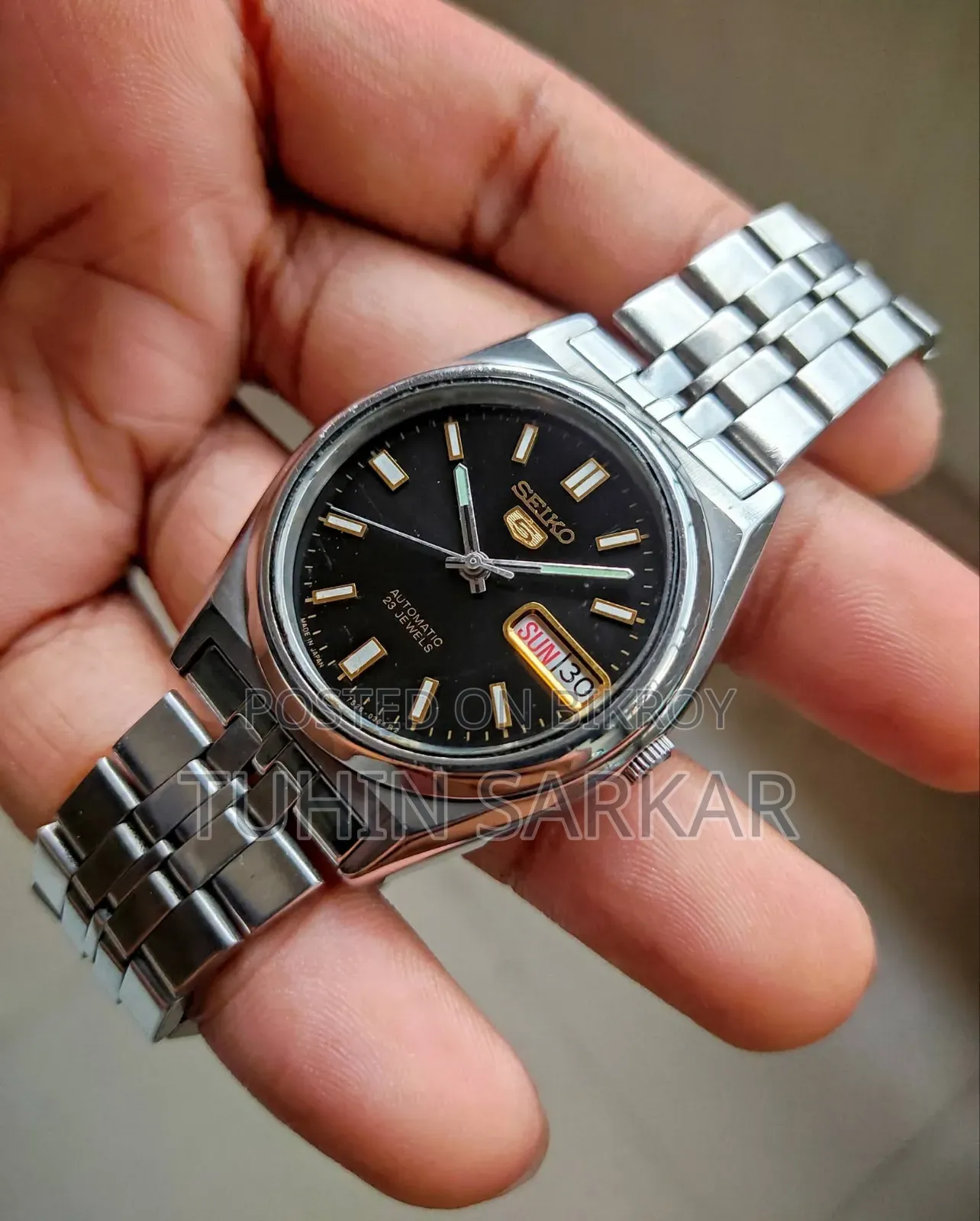 Vintage Seiko 5 Automatic Watch