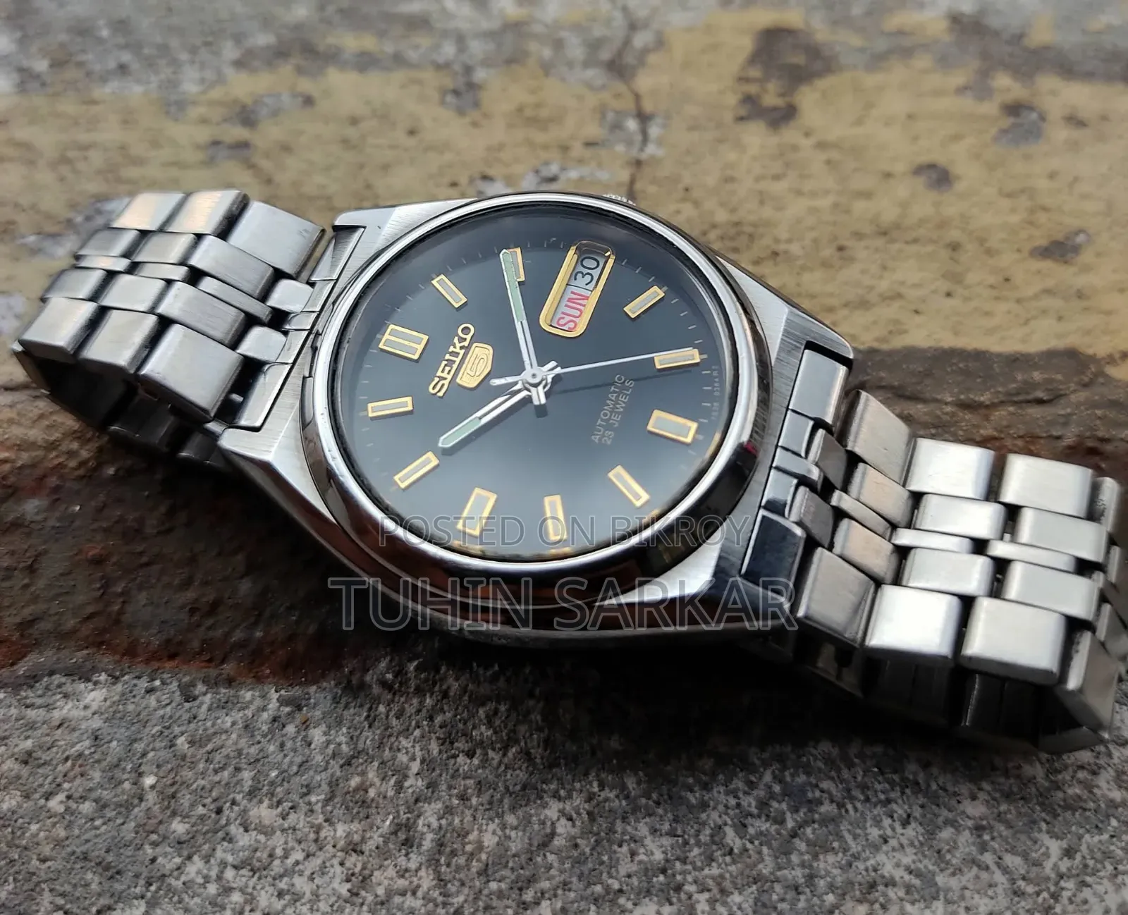 Vintage Seiko 5 Automatic Watch