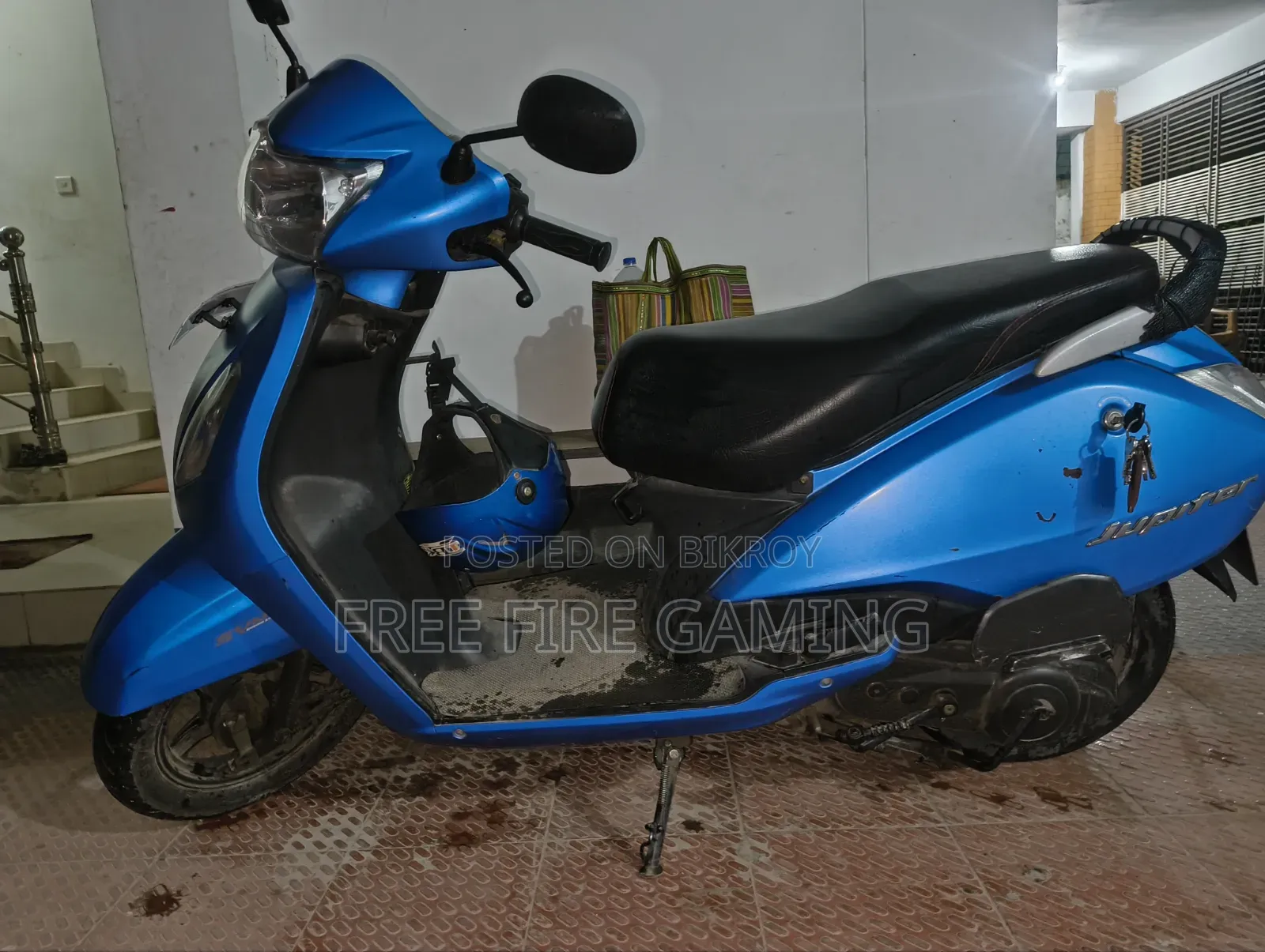 TVS Jupiter 2019 Blue