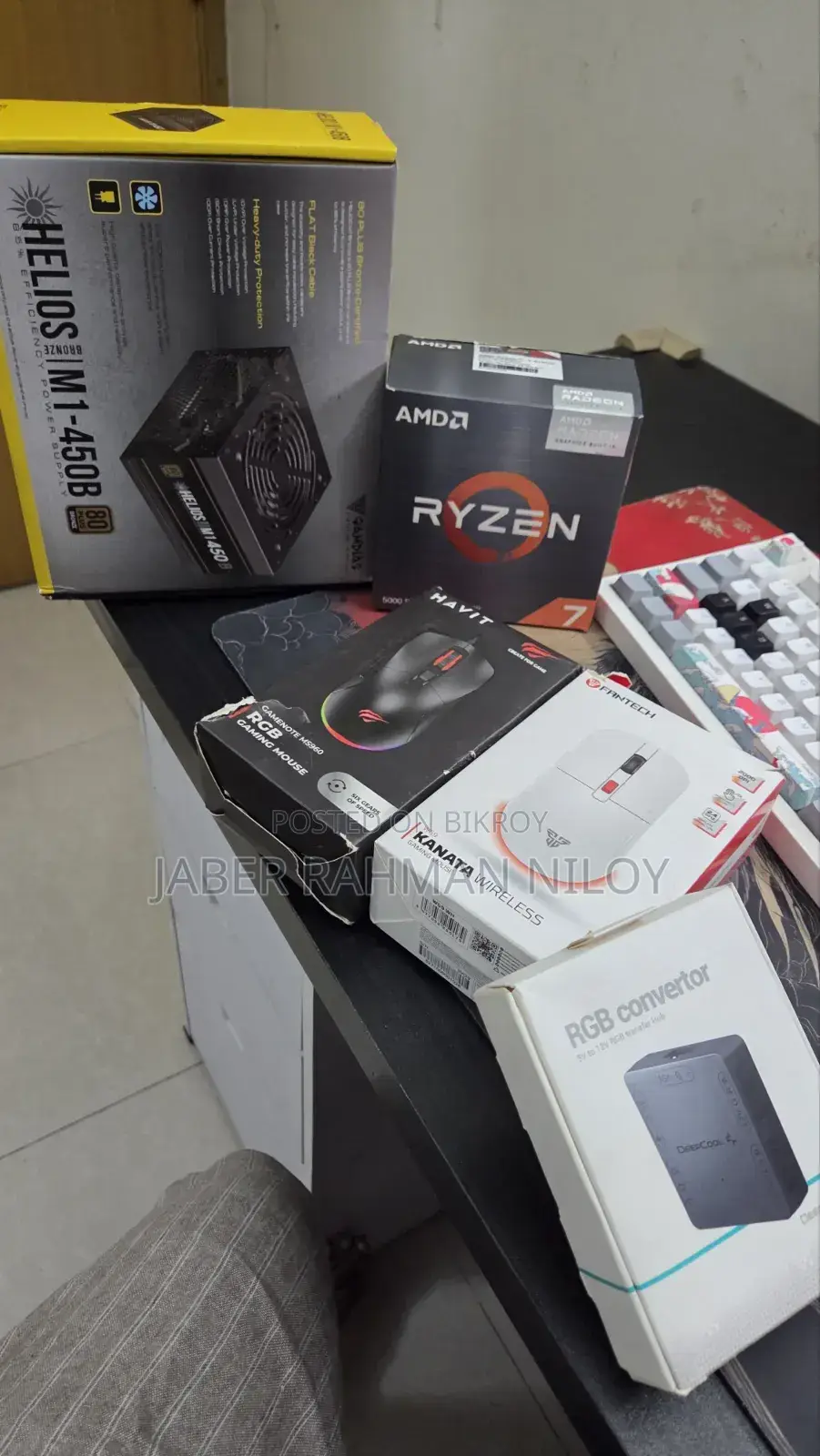 Desktop Computer ASUS 16GB AMD Ryzen 7 HDD+SSD 1TB