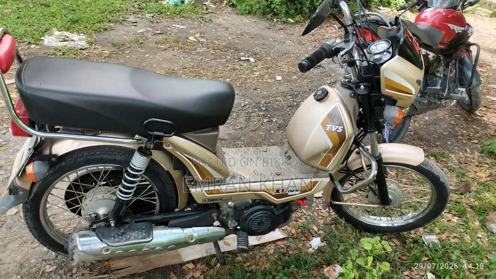 TVS XL 100 Comfort 2023 Brown