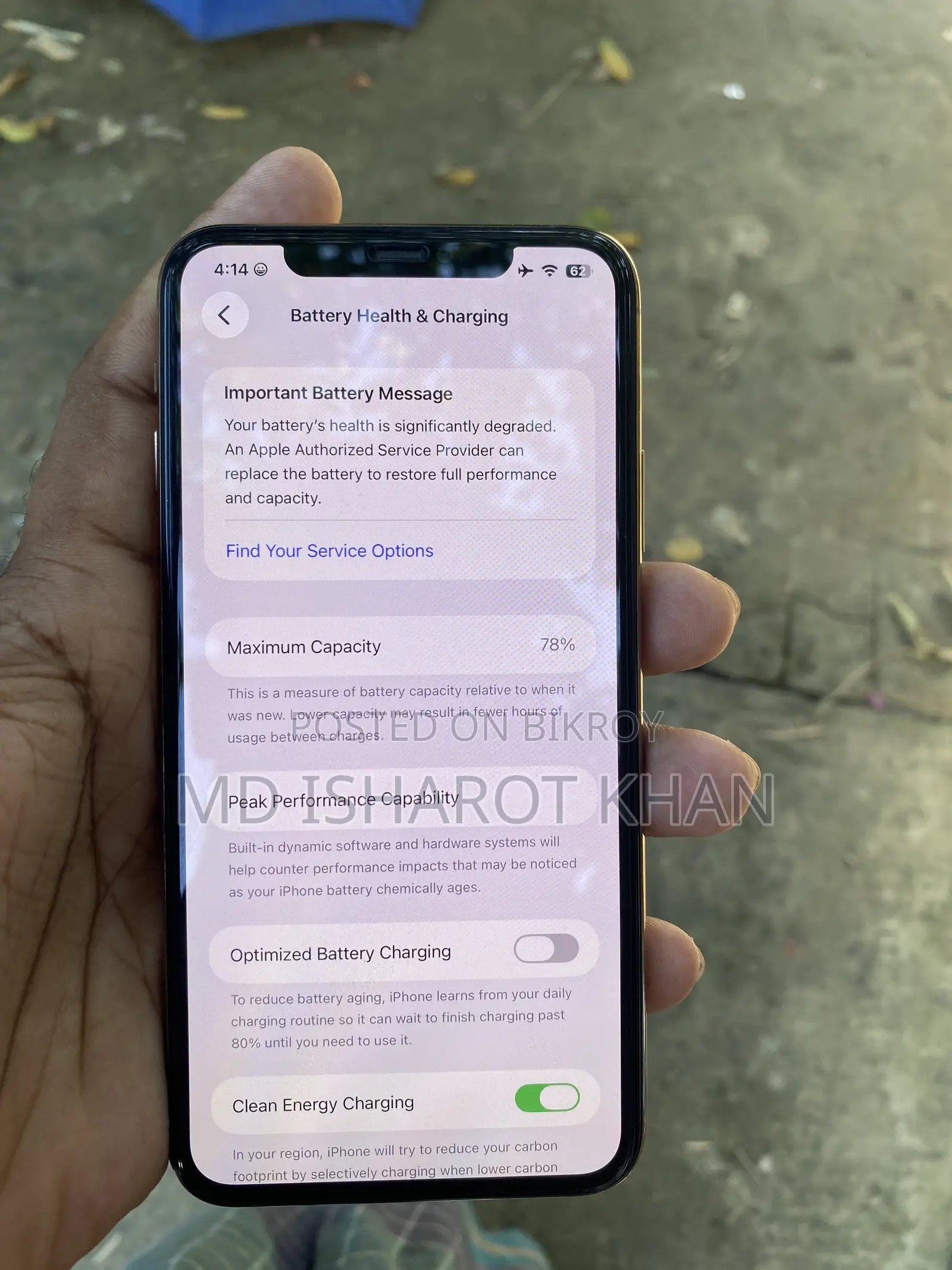 Apple iPhone 11 Pro Max 256 GB Gold