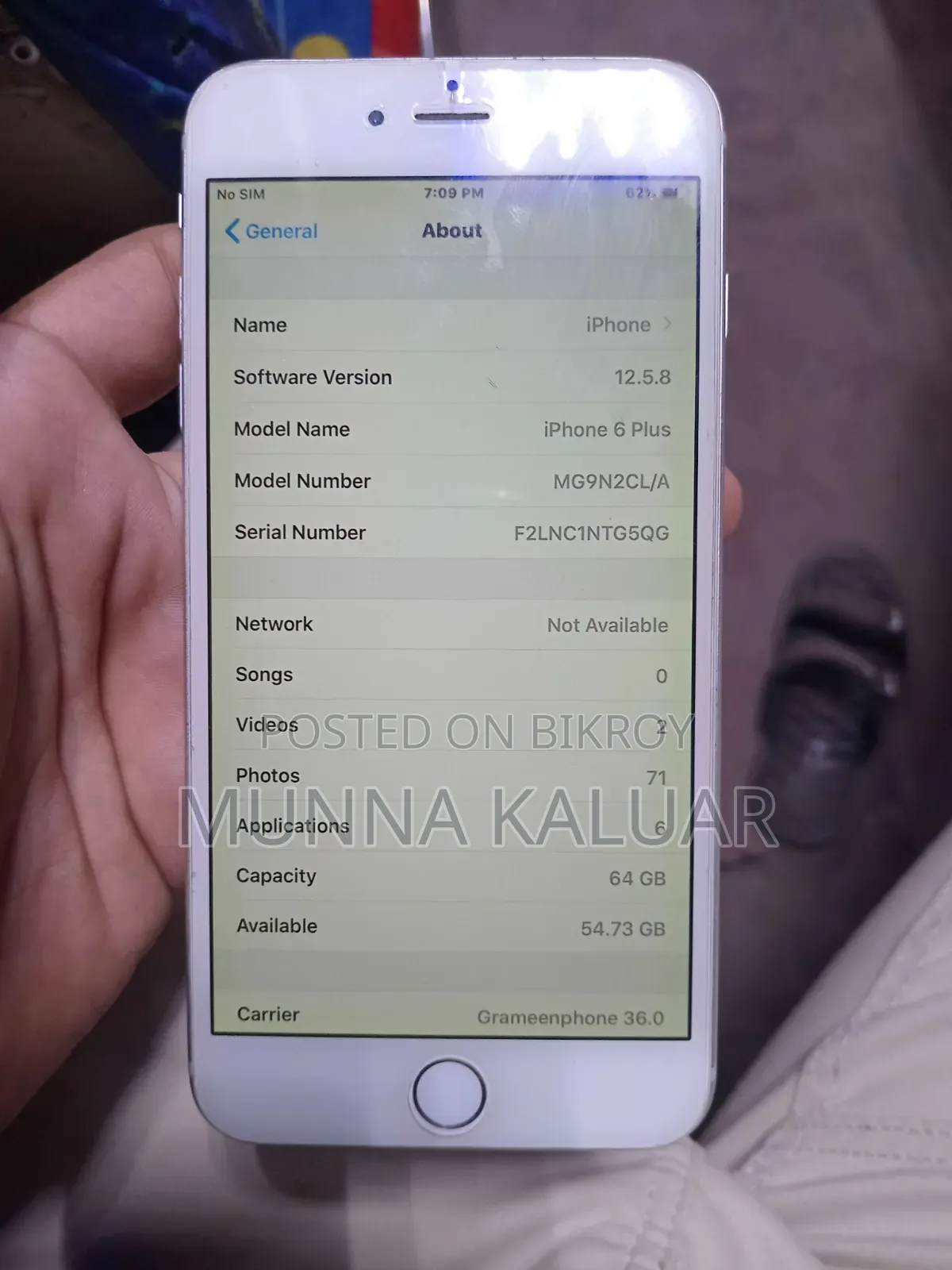 Apple iPhone 6s Plus 128 GB Rose Gold