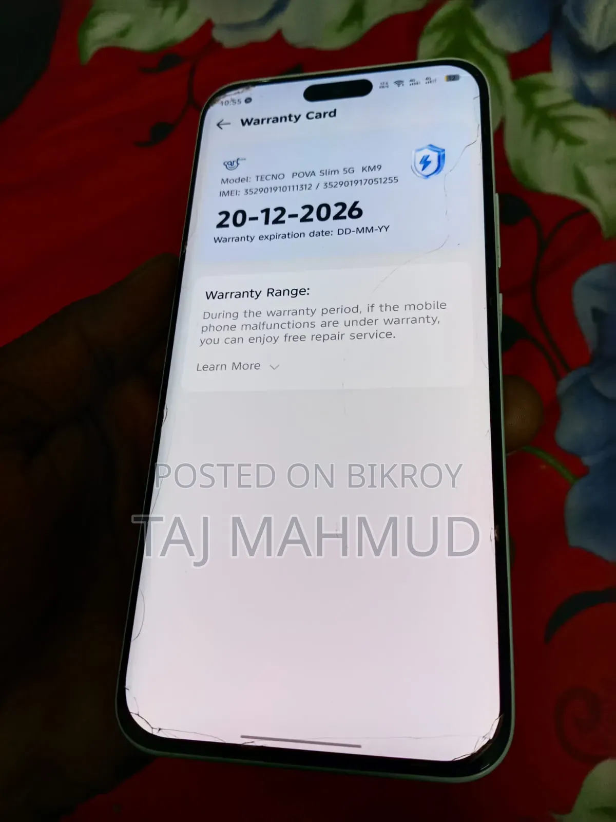 Tecno Pova Slim 5G 256 GB White