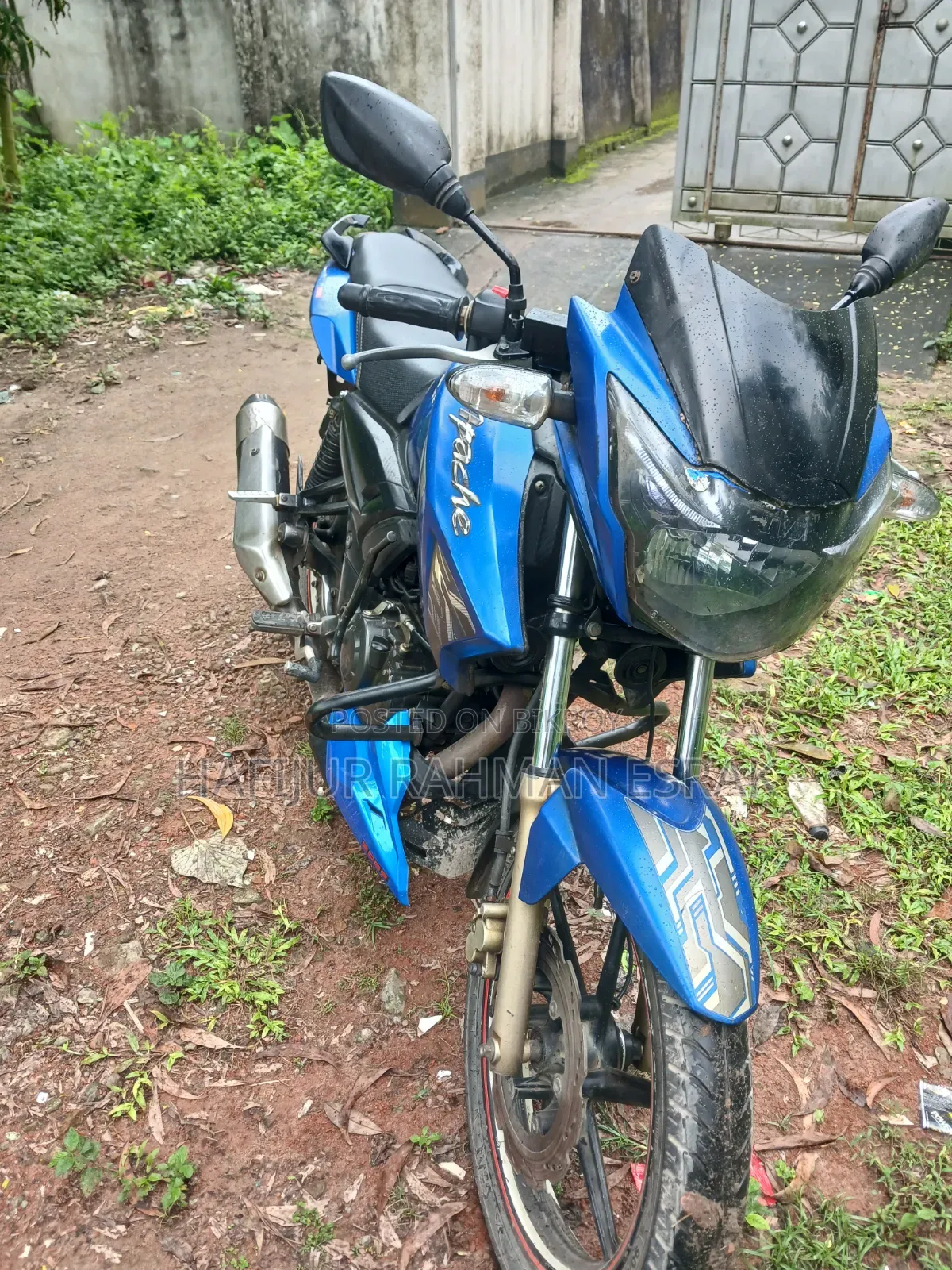 TVS Apache RTR 160 2V 2017 Blue
