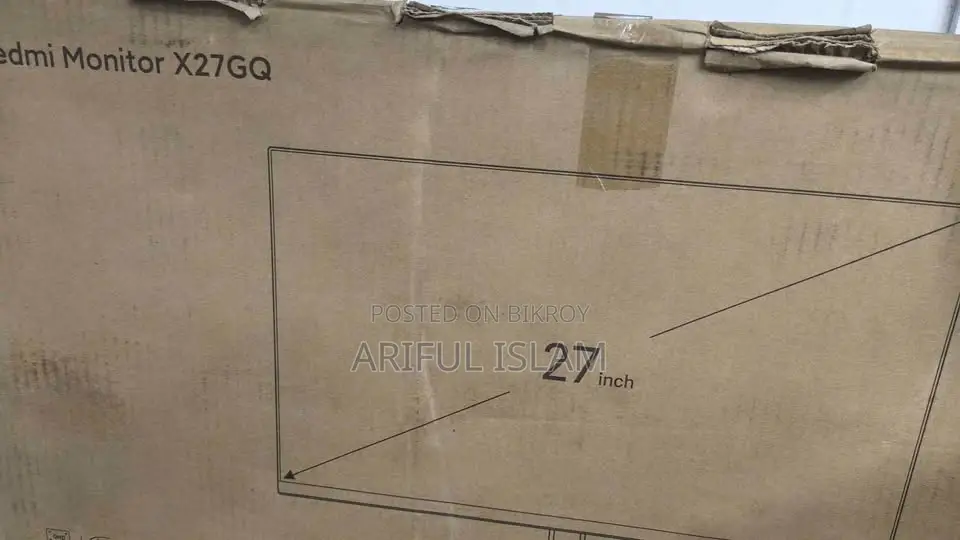 Redmi 27 Inch Gaming Monitor 165hz Refresh Rate