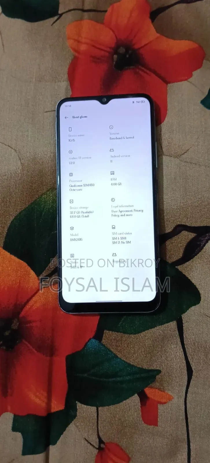 Realme C15 64 GB Silver