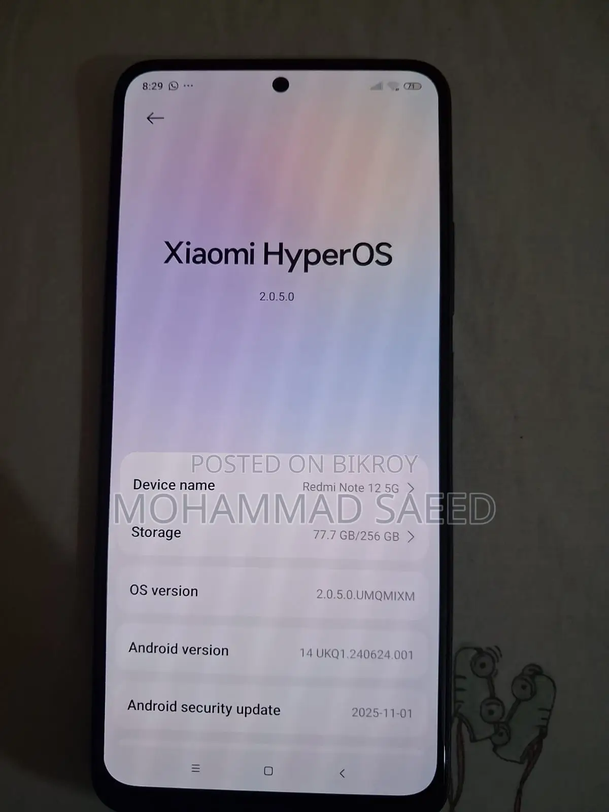 Xiaomi Redmi Note 12 256 GB Black