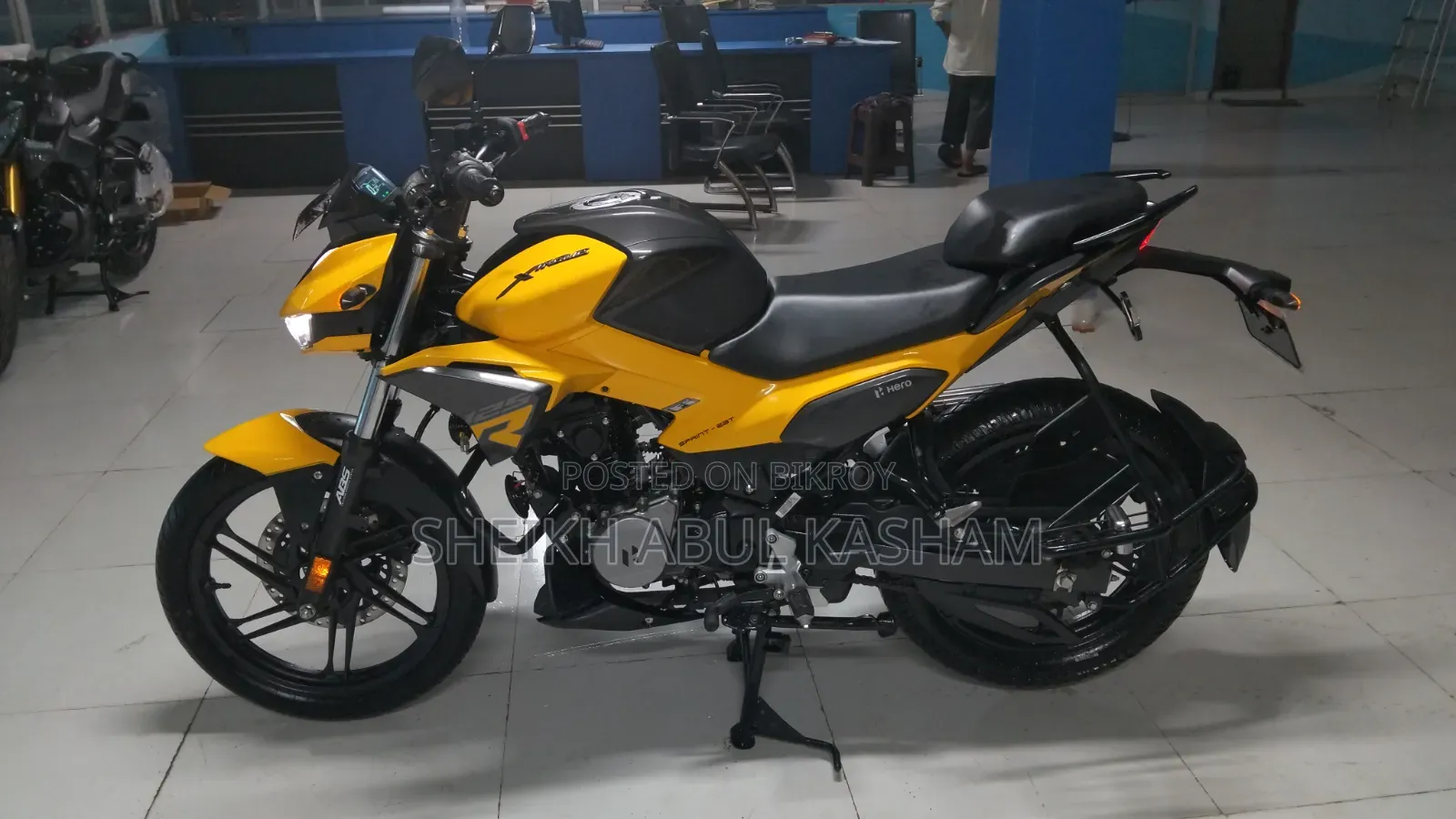 Hero Xtreme 125R 2026 Yellow