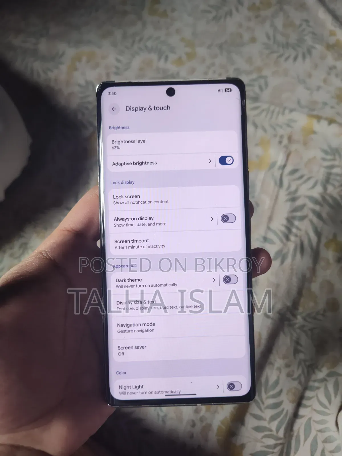 Google Pixel 6 Pro 128 GB White