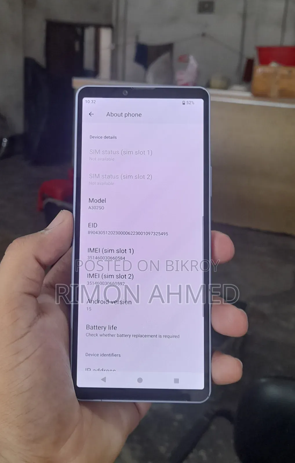 Sony Xperia 10 IV 128 GB Purple