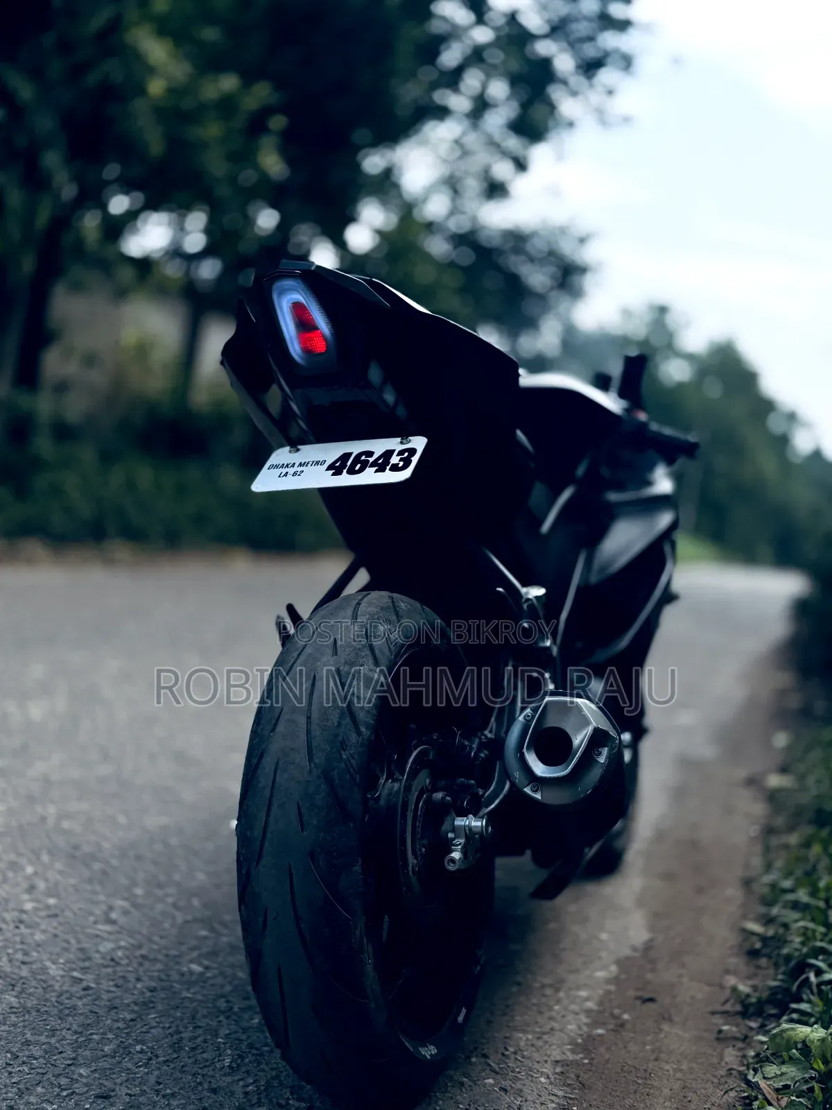New Yamaha R15 V3 2022 Black