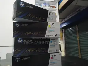 HP 415A Original LaserJet Toner Cartridge (Bundle With Full Set)