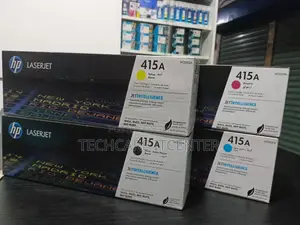 HP 415A Original LaserJet Toner Cartridge (Bundle With Full Set)