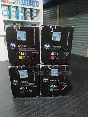 HP 415A Original LaserJet Toner Cartridge (Bundle With Full Set)