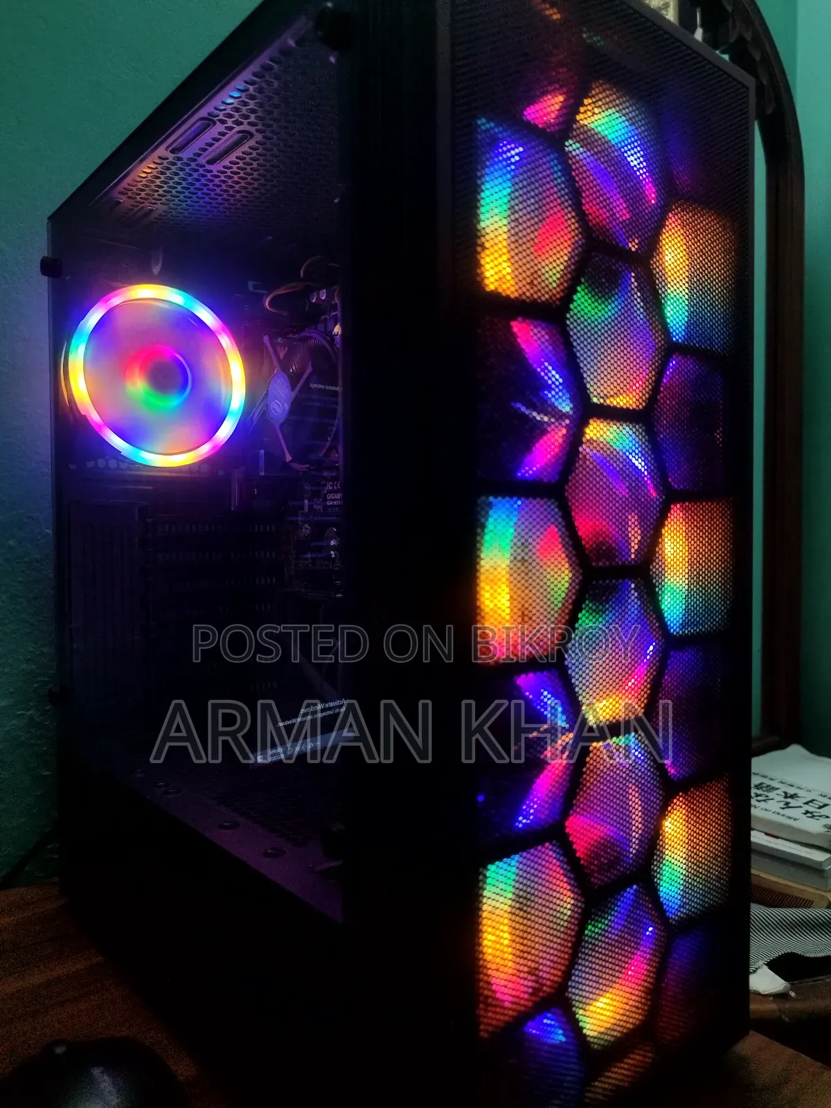 Desktop Computer 8GB HDD+SSD 500GB