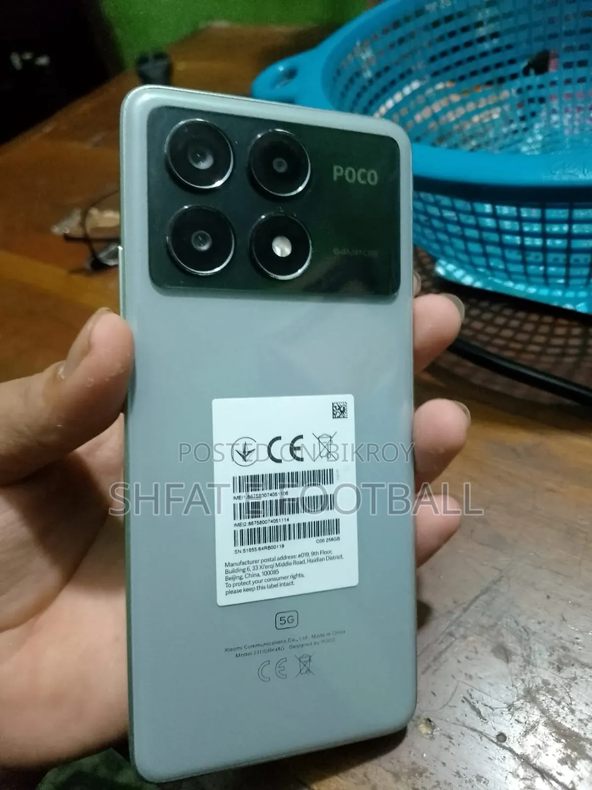 Xiaomi Poco X6 Pro 256 GB Gray