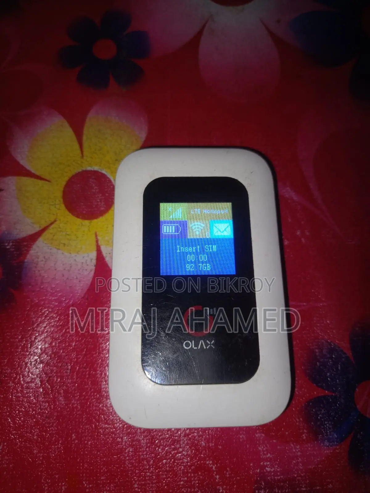 Olax 4G LTE-Advanced Mobile WiFi Hotspot MF980L