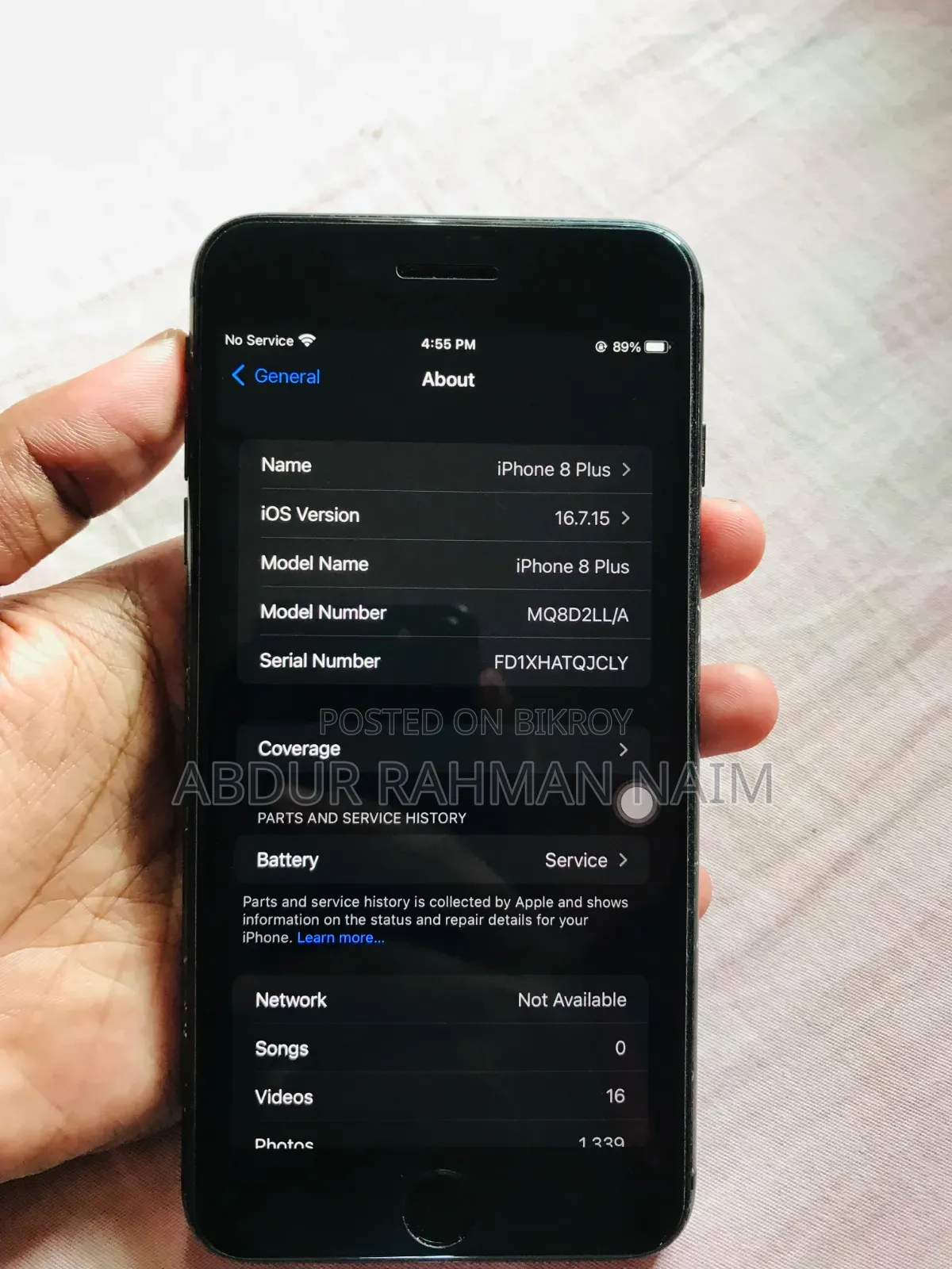 Apple iPhone 8 Plus 64 GB Black