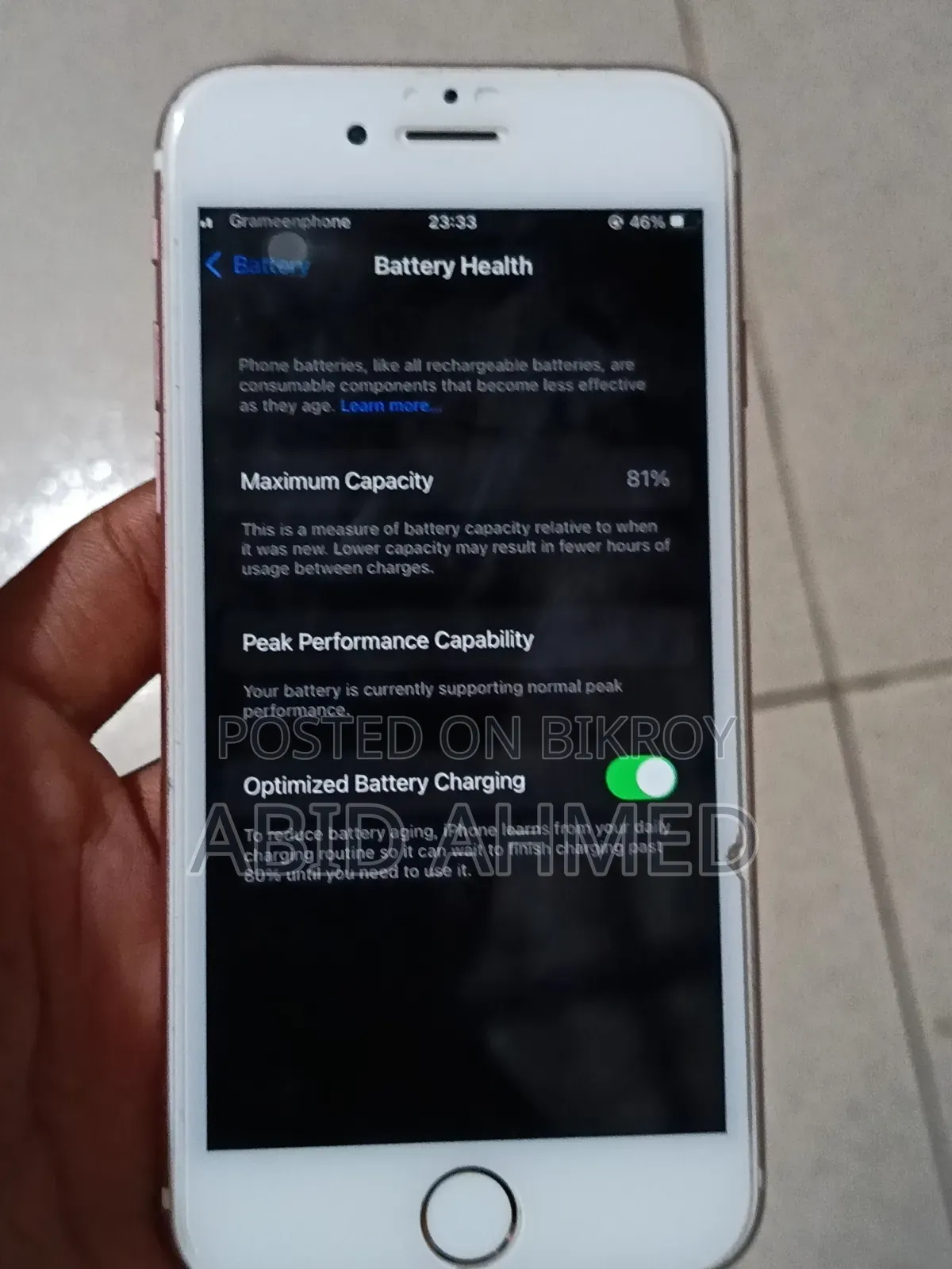Apple iPhone 6s 64 GB Rose Gold