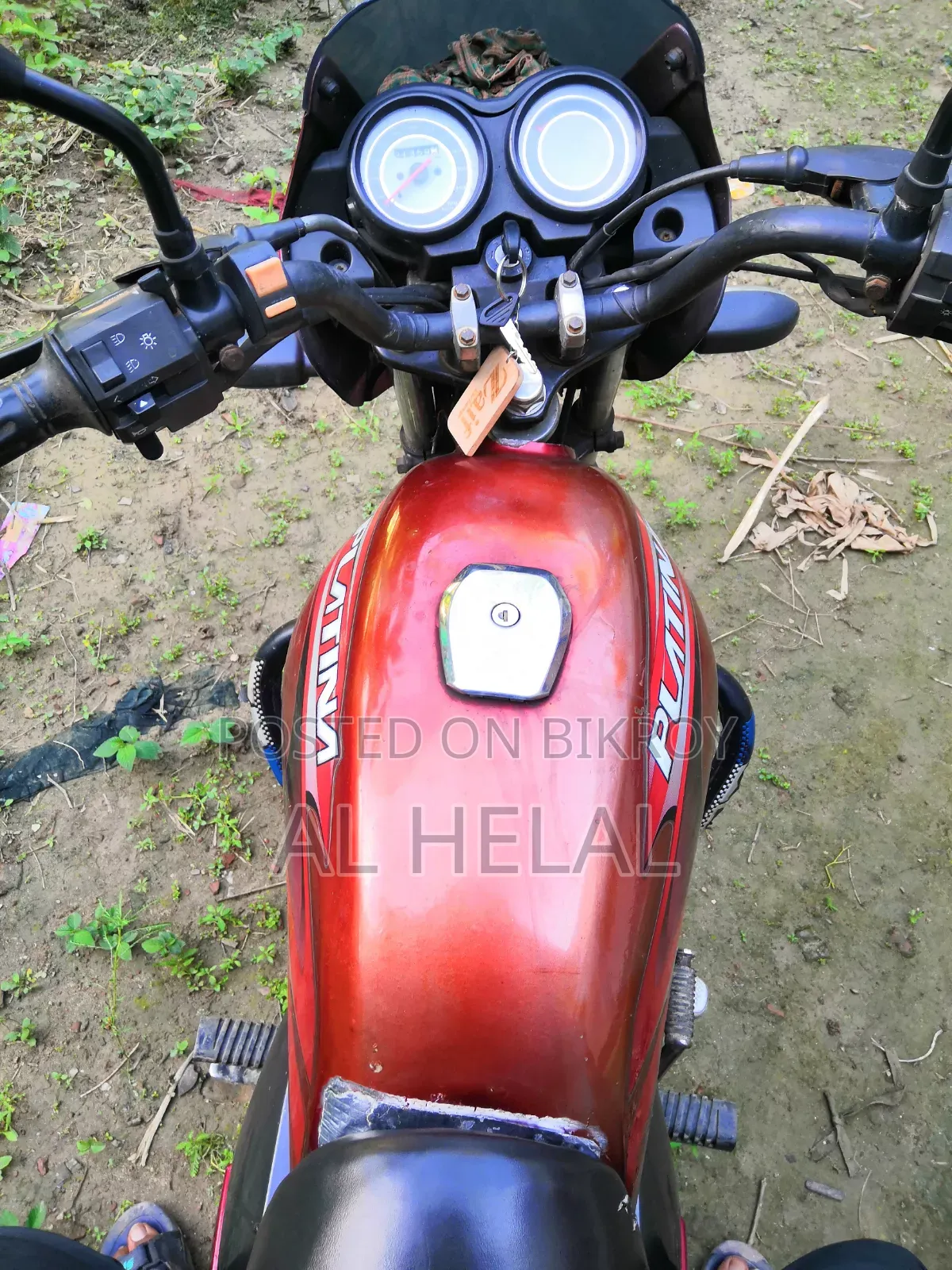 Bajaj Platina 100 2012 Red